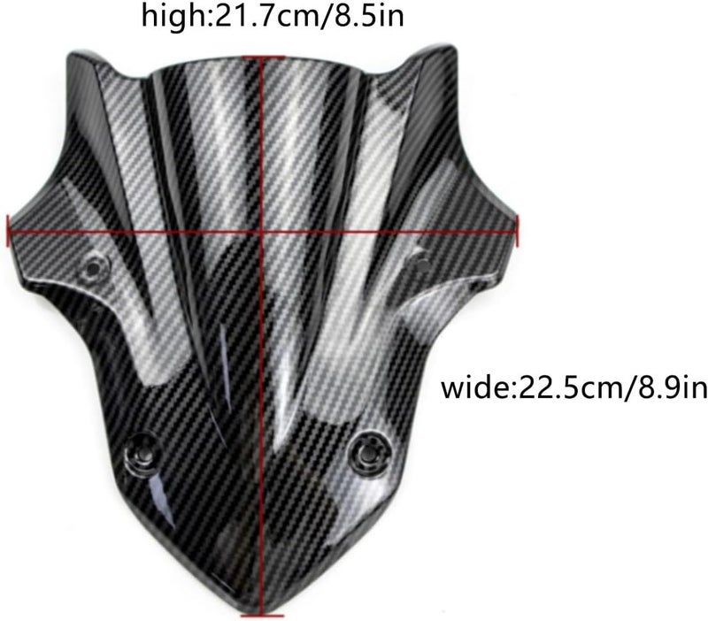 Motorbike Windshield, Wind Deflector Front Screen, Acrylic Shield – 2017-2019 Z900, Scratch Resistant Motorcycle Accessory Easy Mount - Image 5