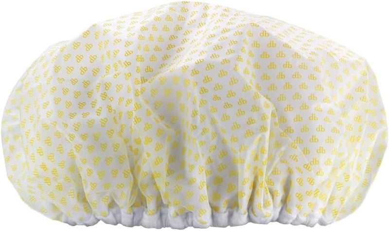 Drybar Morning After Shower Cap cottonlined elastic grip protects your blowdry from water Generous size holds all types of hair
