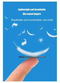 VILILY 2 Piece Mobile Gaming Finger Sleeve Blue/ Black  - Image 4