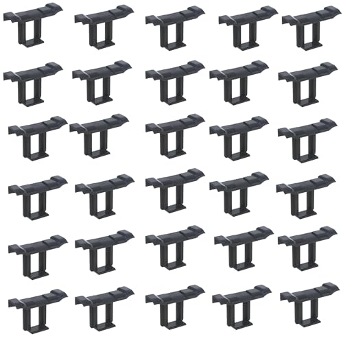 APAV Solar Panel Drain Clips | PV Module Maintenance Clamps | Water Drainage & Cleaning Support | Photovoltaic Frame Clips (Pack of 30, 30 mm) - Image 1