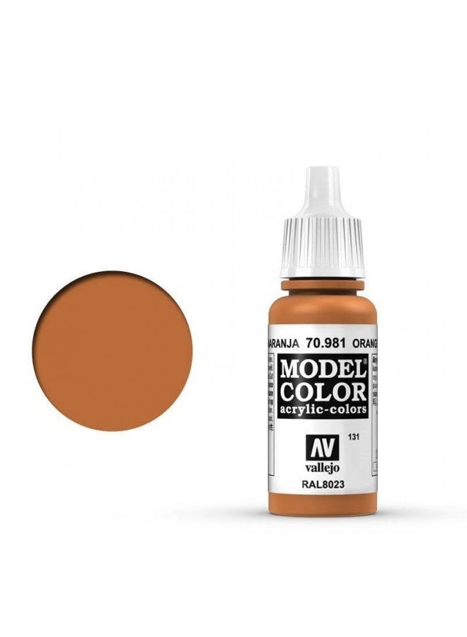 Vallejo Orange Brown Paint, 17ml - Image 2