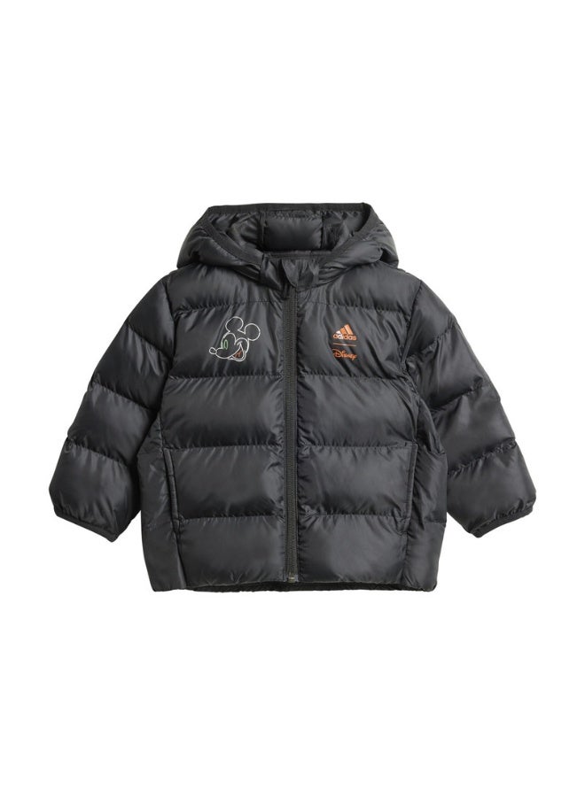 Adidas Adidas Adidas Disney Mickey Mouse Jacket Kids Black Jacket (Technical Filled) Jackets For Kids - Image 1