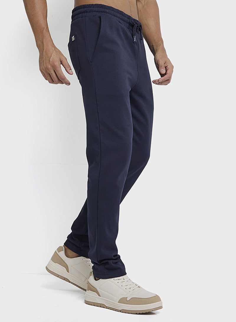 Ben Sherman Elastic Waistband Knitted Sweatpants - Image 3