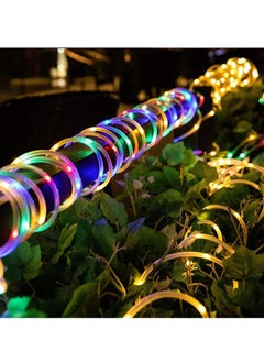 Y&D Solar Decorative Lights, LED Hose Copper Wire String IP65 Waterproof PVC Rope Outdoor Garden Festive Lights (Multicolor)  - Image 2
