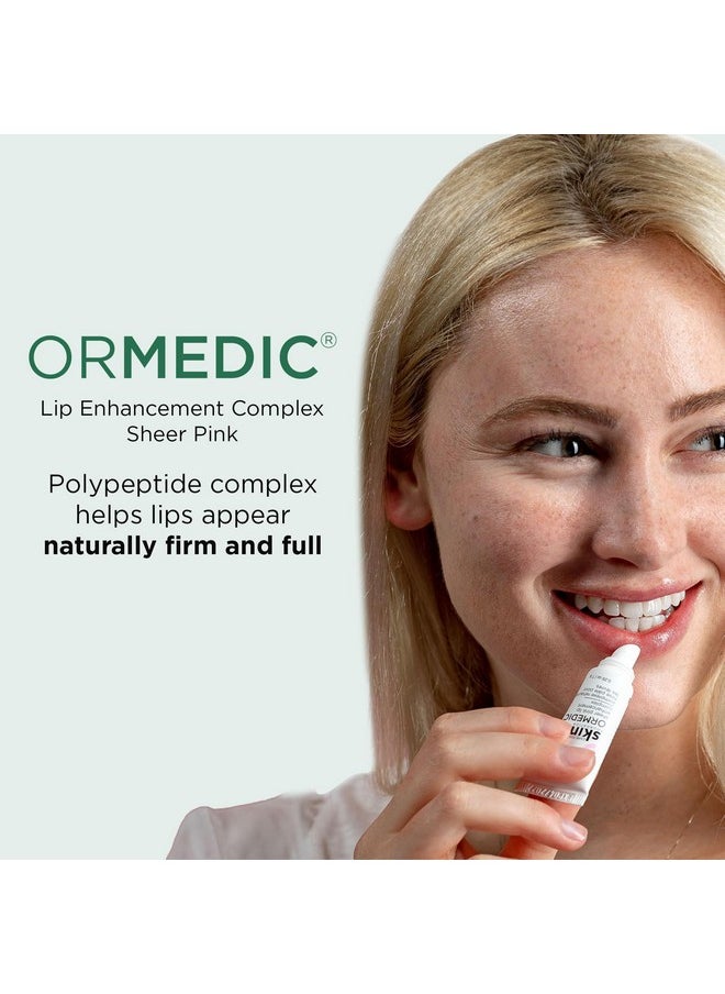 IMAGE SKINCARE IMAGE Skincare, ORMEDIC pH Balancing Lip Enhancement Complex, Holiday Beauty Stocking Stuffer, Deep Hydration Lip Plumper Peptides for Fuller Lips, Sheer Pink  - Image 2