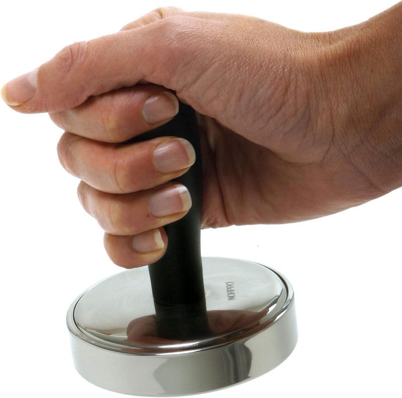 Norpro Grip-EZ Stainless Steel Meat Pounder, Black/Silver - Image 2