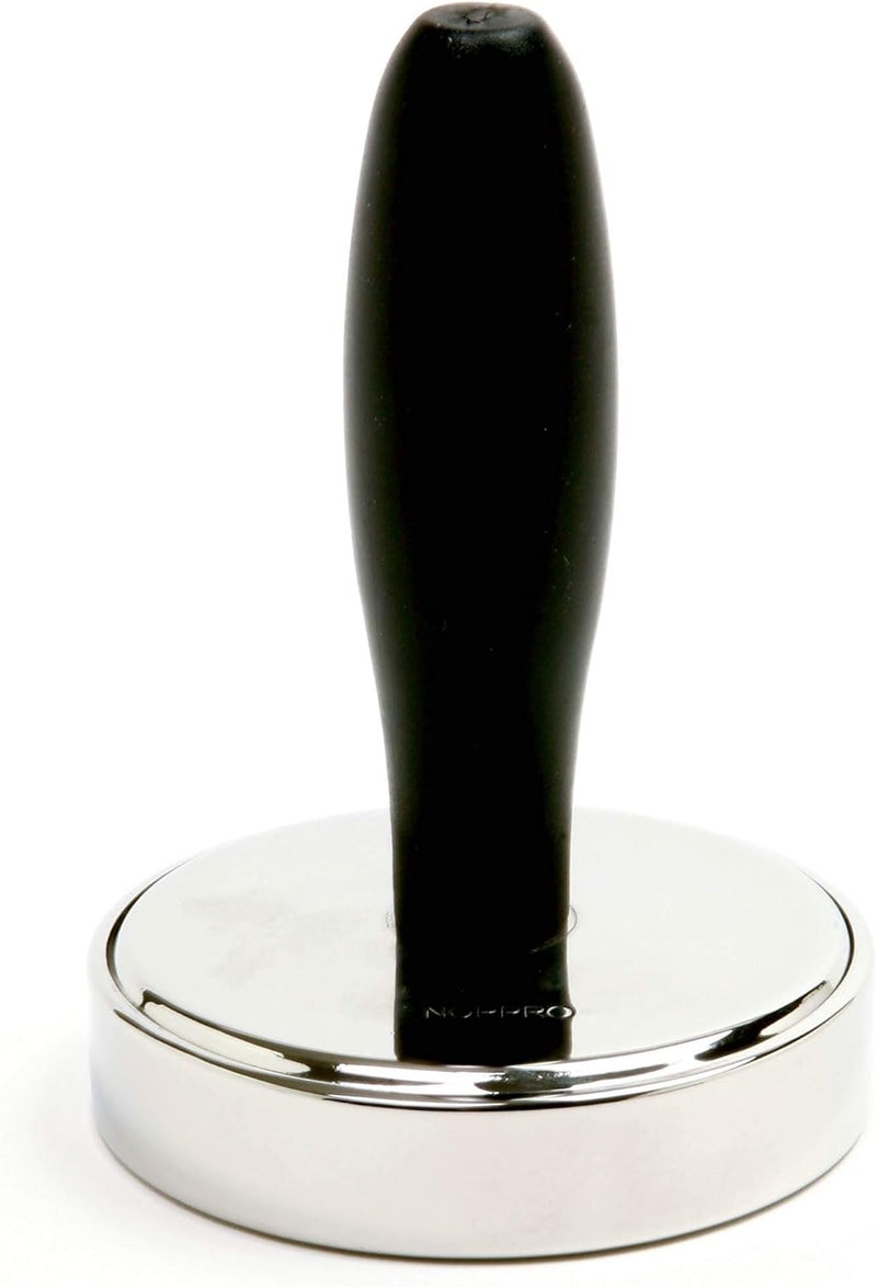 Norpro Grip-EZ Stainless Steel Meat Pounder, Black/Silver - Image 1