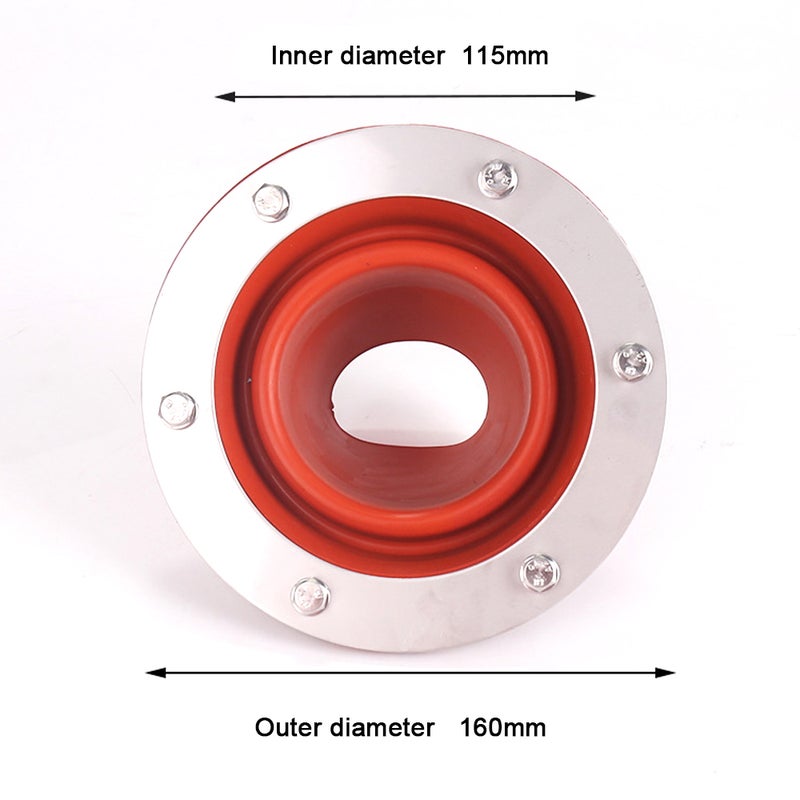 Stove Jack Kit for Tent Flexible Roof Silicone Metal Roofing Tube Flashing High Temperature Resistance Anti-Scalding Device for Chimney - Image 5