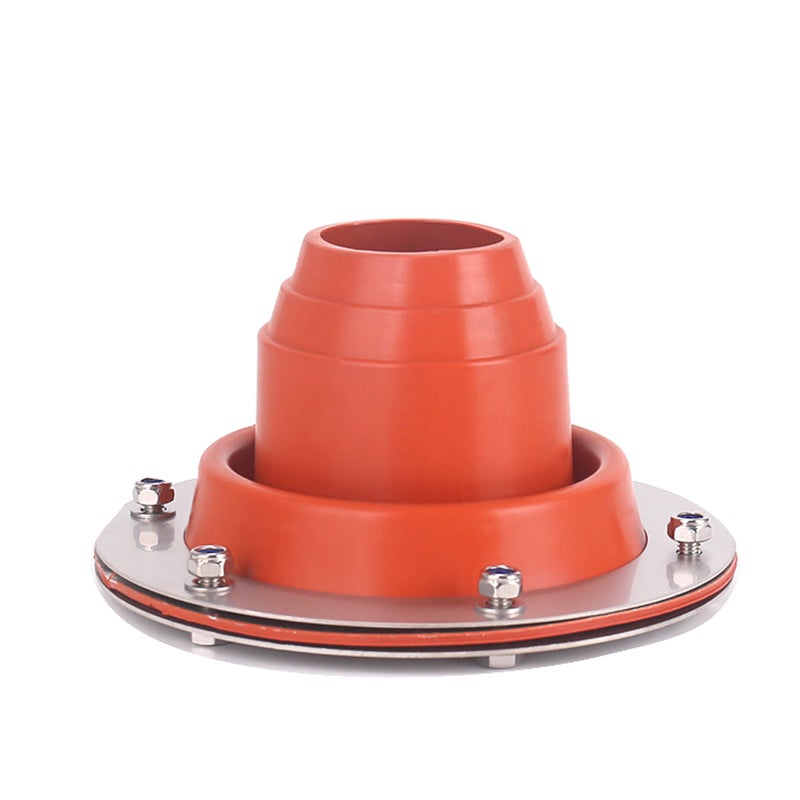 Stove Jack Kit for Tent Flexible Roof Silicone Metal Roofing Tube Flashing High Temperature Resistance Anti-Scalding Device for Chimney - Image 2