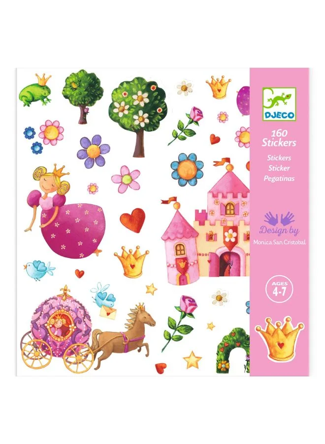DJECO Princess Marguerite - Stickers