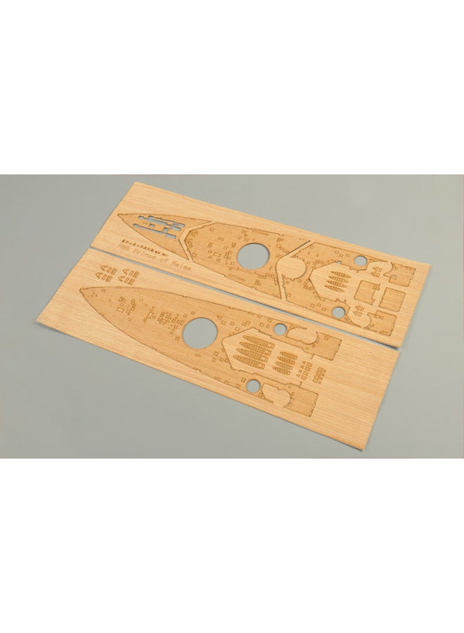 TAMIYA Tian Gong Special 78011 Wooden Deck With Anchor Chain Adhesive Assembly Model Making Upgrade Modification 1/350-Color:Wooden Deck (with Anchor Chain)  - Image 4