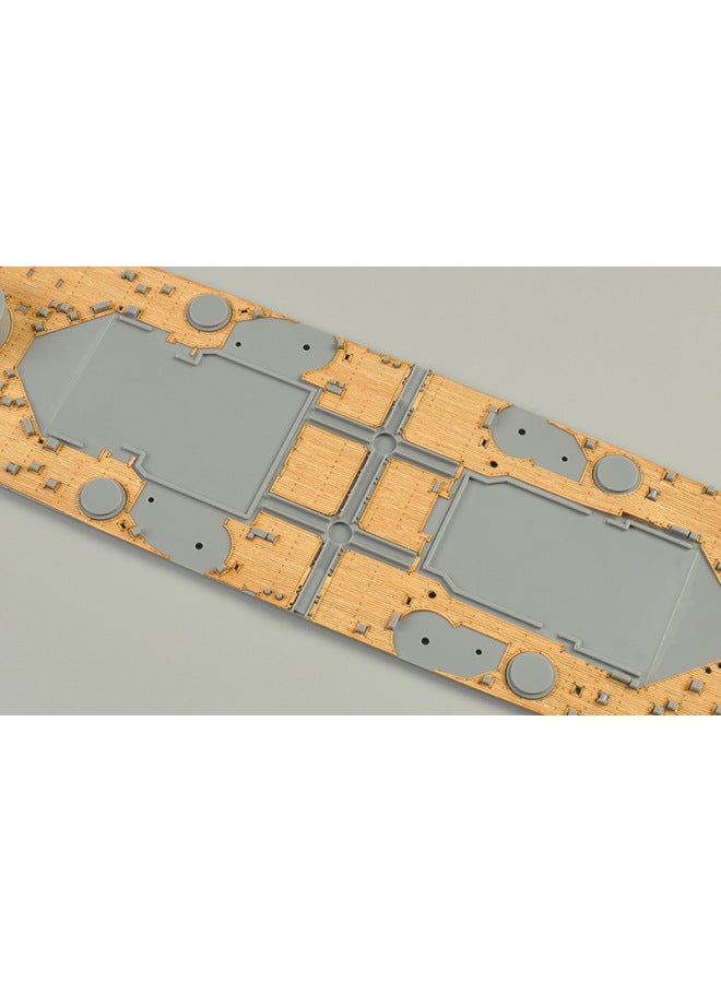 TAMIYA Tian Gong Special 78011 Wooden Deck With Anchor Chain Adhesive Assembly Model Making Upgrade Modification 1/350-Color:Wooden Deck (with Anchor Chain)  - Image 2