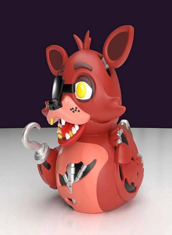 TUBBZ Boxed Edition: Five Nights At Freddy's - Foxy Cosplaying Rubber Duck Vinyl Figure - Image 3