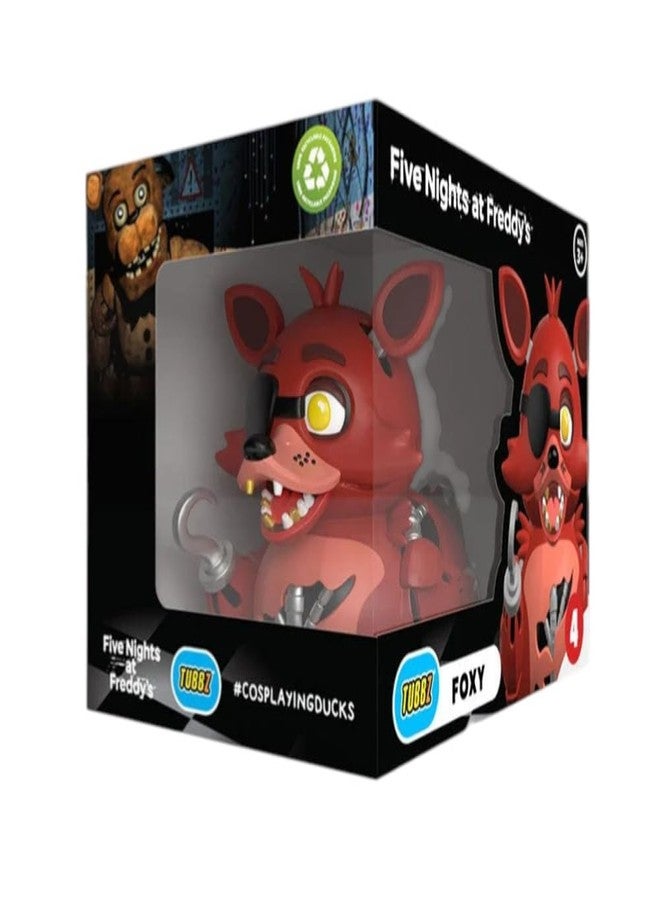 TUBBZ Boxed Edition: Five Nights At Freddy's - Foxy Cosplaying Rubber Duck Vinyl Figure - Image 1