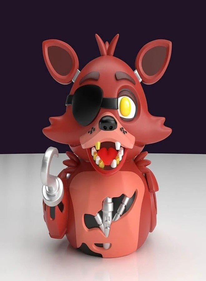 TUBBZ Boxed Edition: Five Nights At Freddy's - Foxy Cosplaying Rubber Duck Vinyl Figure - Image 2