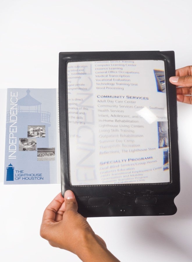 Full Page Reading Magnifying Lens for Books, Menus