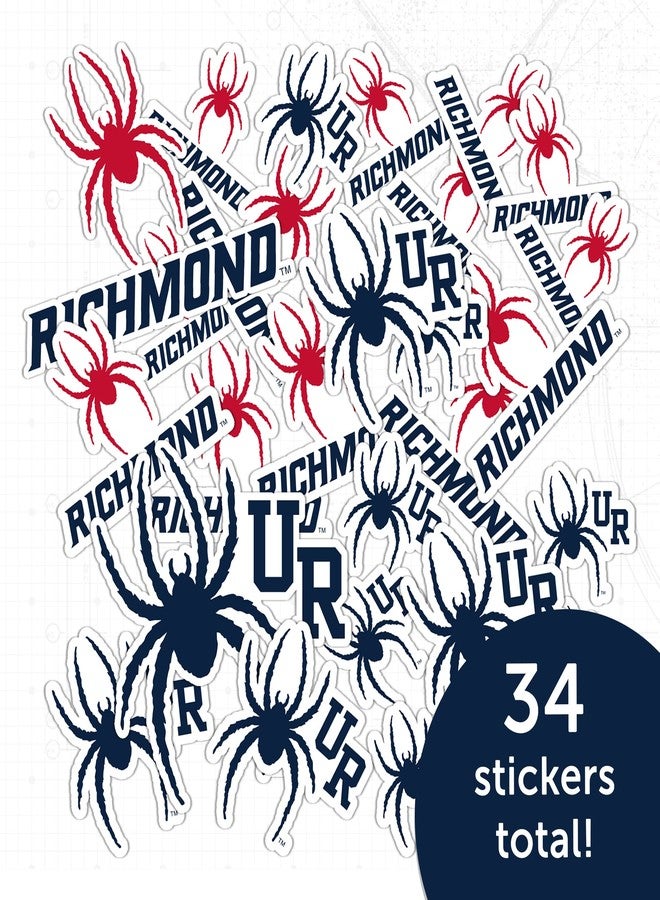 Desert Cactus University of Richmond Spiders Sticker UR Vinyl Decals Laptop Water Bottle Car Scrapbook Sheet T1 (Type 1-1) - Image 5