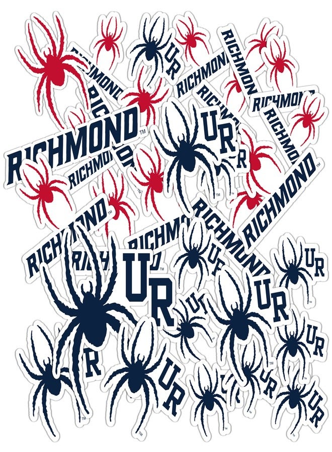 Desert Cactus University of Richmond Spiders Sticker UR Vinyl Decals Laptop Water Bottle Car Scrapbook Sheet T1 (Type 1-1) - Image 1
