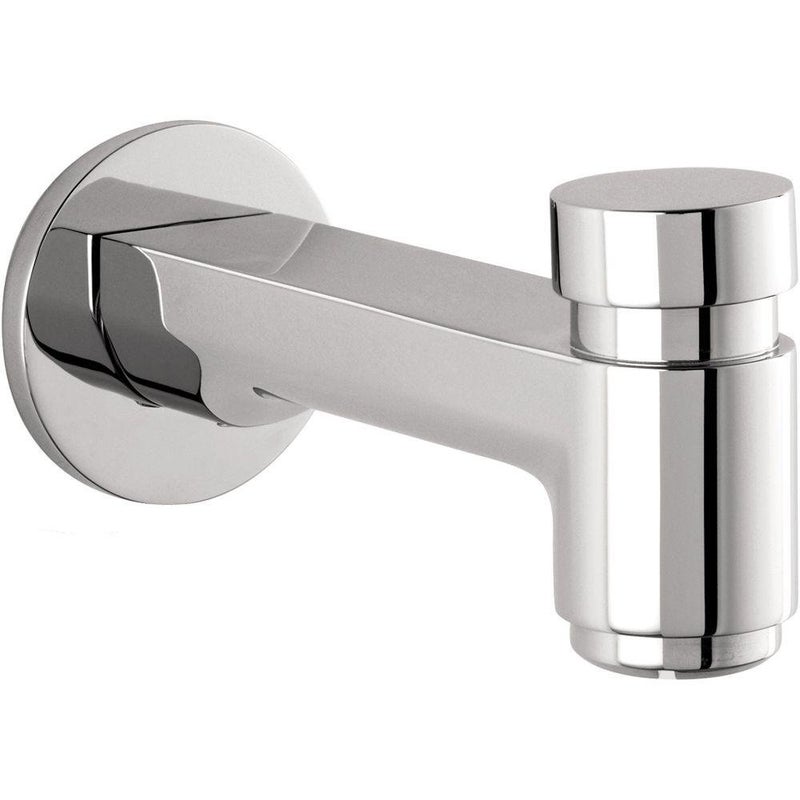 hansgrohe Tub Spout with Diverter Premium 3-inch Modern Tub Spout in chrome, 14414001