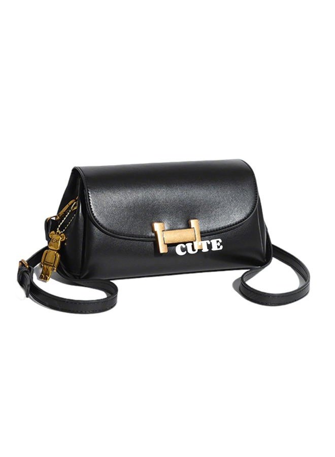 Sanxiner Crossbody Bags for Women,Vegan Leather Shoulder Handbags,Designer Cross Body Purses for Women with Adjustable Strap, Black - Image 2