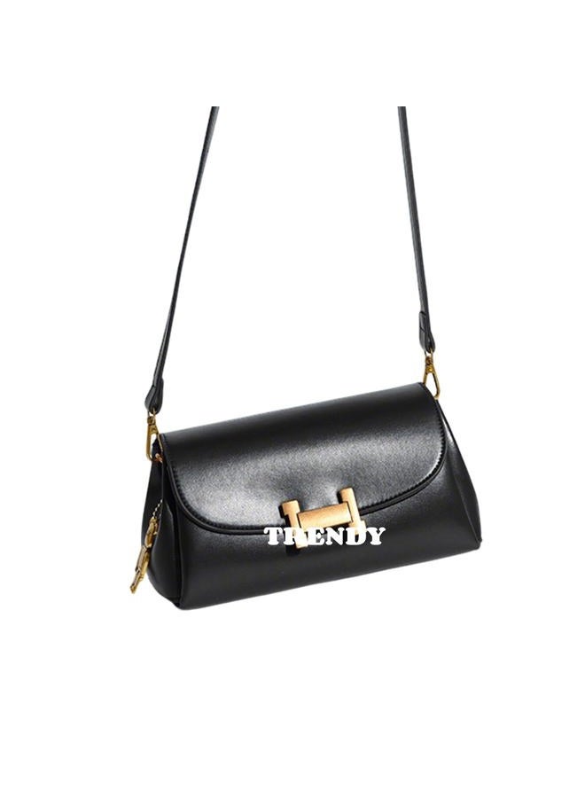 Sanxiner Crossbody Bags for Women,Vegan Leather Shoulder Handbags,Designer Cross Body Purses for Women with Adjustable Strap, Black - Image 3
