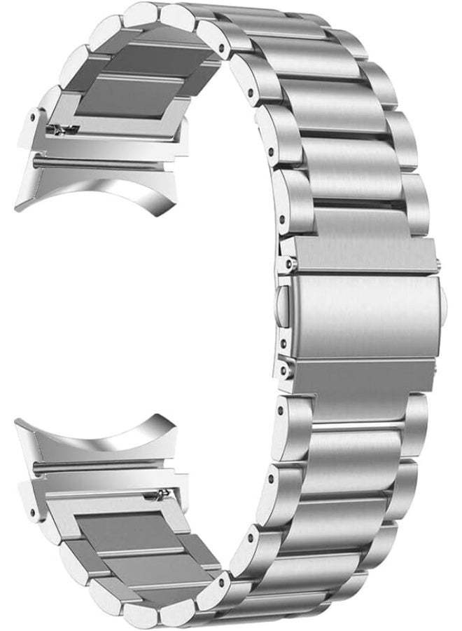 Compatible with Samsung Galaxy Watch 6 7 5 4 Metal Strap 44mm 40mm Stainless Steel Watchband for Galaxy Watch 6 Classic Straps 47mm 43mm/Watch 5 Pro 45mm/4 Classic 46mm 42mm - Image 3