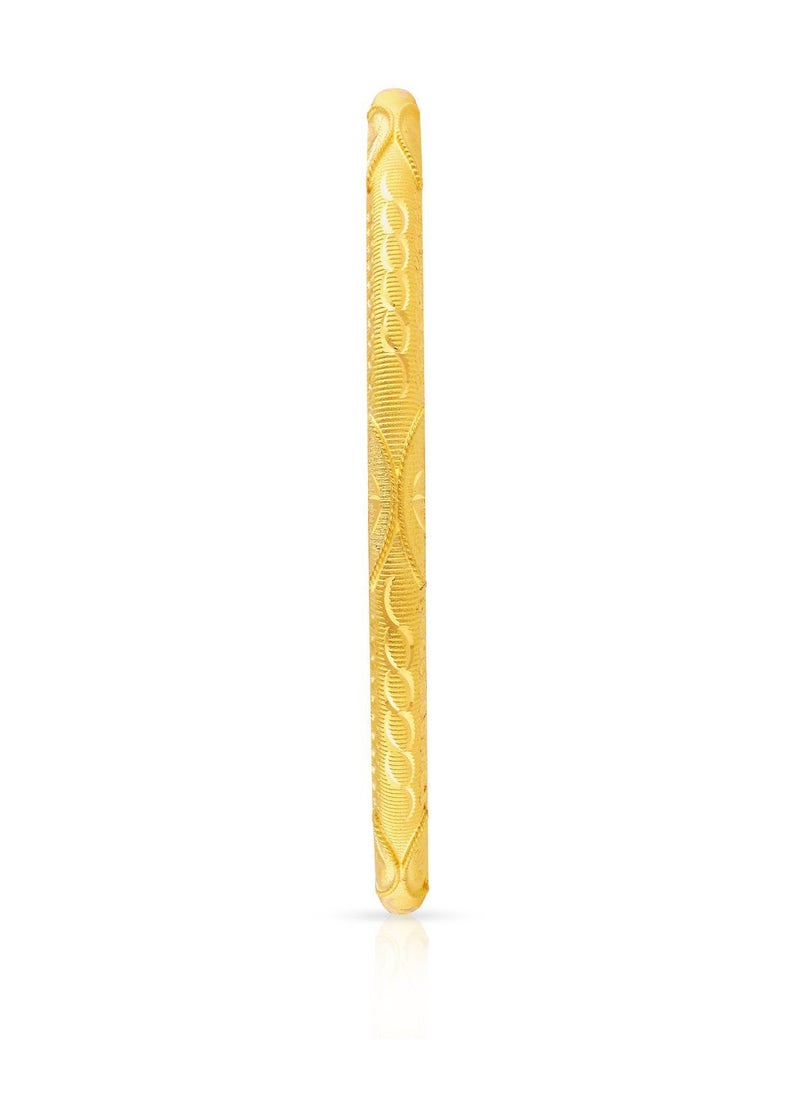 Malabar Gold and Diamonds سوار مالابار للذهب والألماس 22 قيراط 916 من الذهب النقي EMBNHMBC019  - Image 2