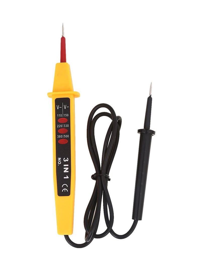 LAWAZIM - 3-in-1 Voltage Tester - 2 Piece - AC/DC Tester Pen Electrical Tester Kit Circuit Current Continuity Voltage Detector Electrician's Toolkit DIY Home Outlet Wire Checker Wire Tracing - Image 1