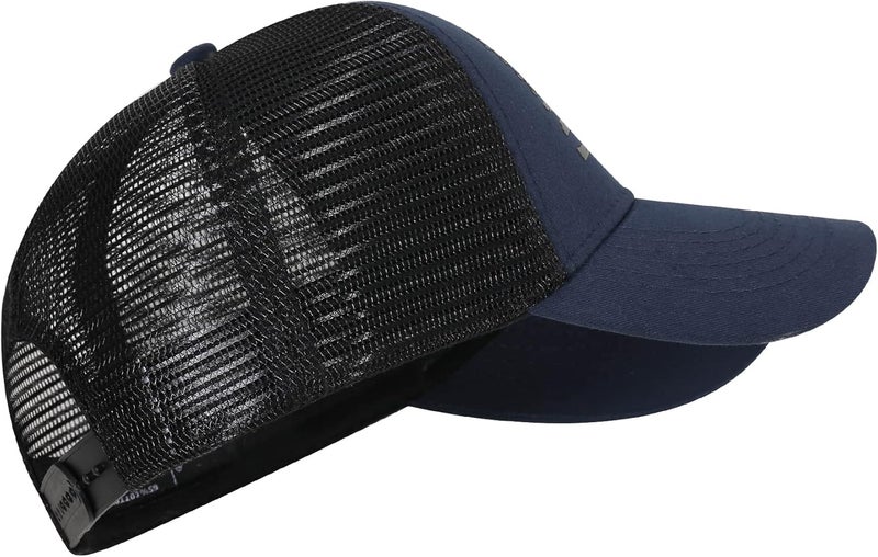 VIONLAN Baseball Cap American Flag Trucker Hat for Men Women 3D Embossed Logo Adjustable Outdoor Mesh Snapback Hat - Image 3