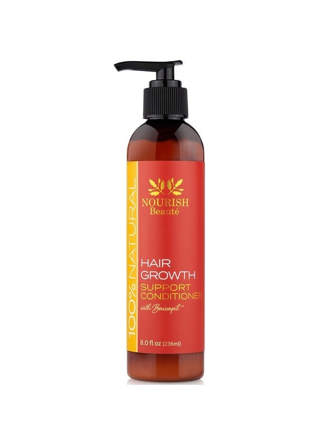 Nourish Beaute Nourish Beaute Hair Growth Conditioner - All Natural with DHT Blockers, Biotin, Botanicals - All Hair Types, Hair Regrowth & Thickening, Hair Loss Treatment for Men & Women, No Minoxidil or Drugs  - Image 1