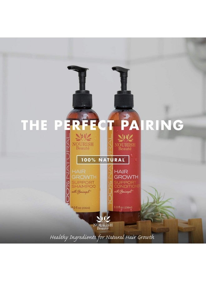 Nourish Beaute Nourish Beaute Hair Growth Conditioner - All Natural with DHT Blockers, Biotin, Botanicals - All Hair Types, Hair Regrowth & Thickening, Hair Loss Treatment for Men & Women, No Minoxidil or Drugs  - Image 3