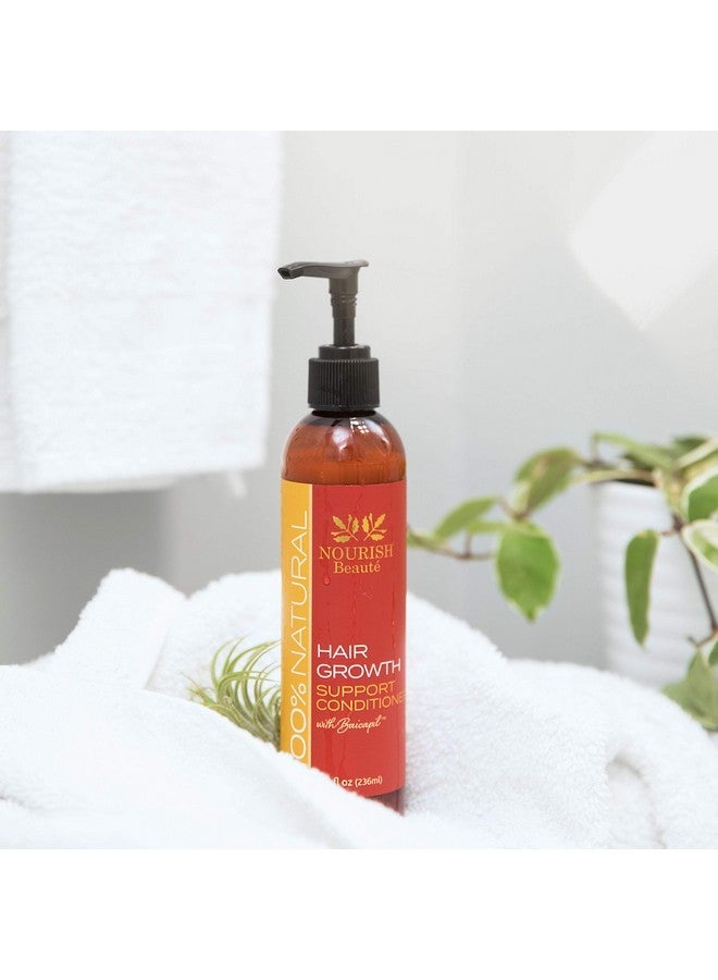 Nourish Beaute Nourish Beaute Hair Growth Conditioner - All Natural with DHT Blockers, Biotin, Botanicals - All Hair Types, Hair Regrowth & Thickening, Hair Loss Treatment for Men & Women, No Minoxidil or Drugs  - Image 5