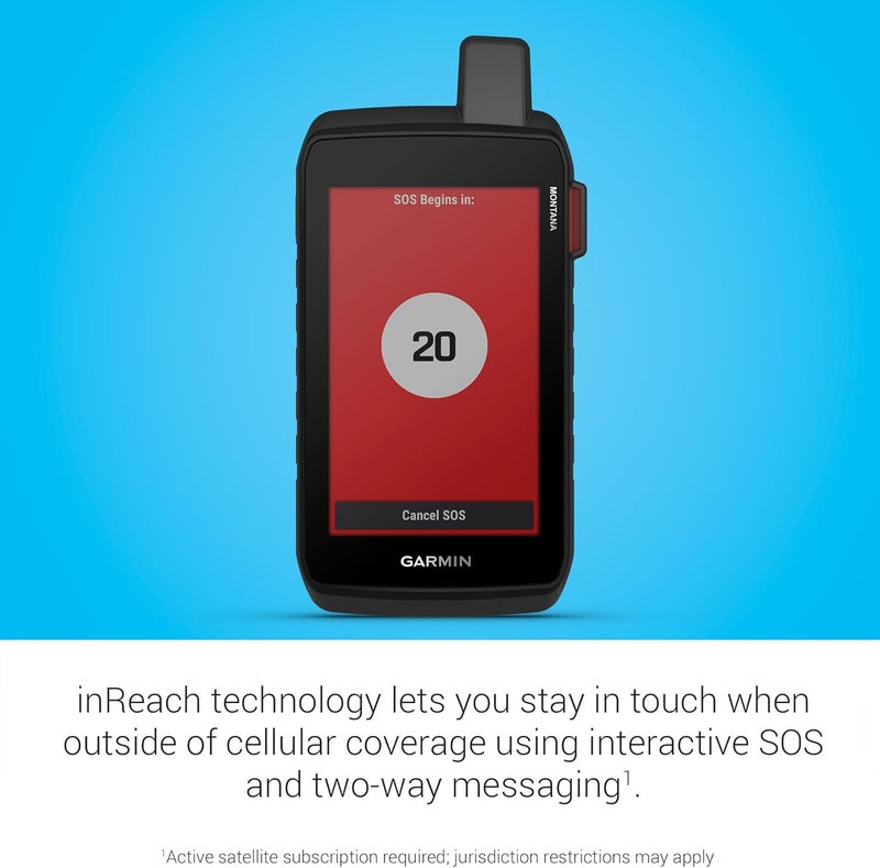 Garmin Montana 710i Handheld GPS Navigator - Image 4