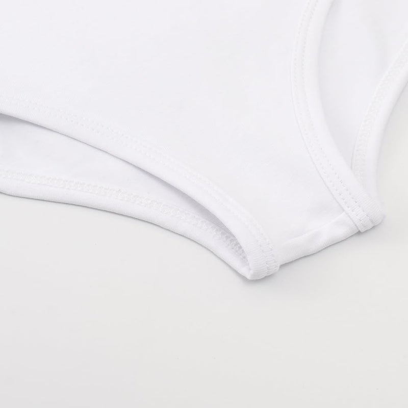 Noomelfish Girls Lace Long Sleeve Dance Leotard Toddler Mesh Ballet Bodysuit Gymnastics Outfits, White, size 11-12 Years - Image 5