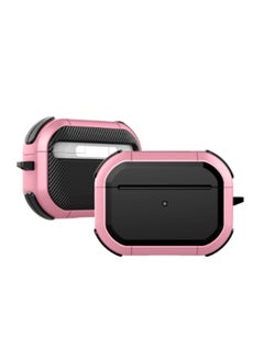 Black And Pink Airpods Pro 2nd Generation Protective Case Anti-Fall Soft Silicone Protective Case, Protective Earphone Box Bluetooth Earphone Case