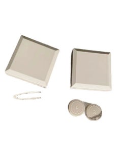 Generic New contact lens companion case，Simple cool color system，Contact lens case，Monochrome care storage box  - Image 3