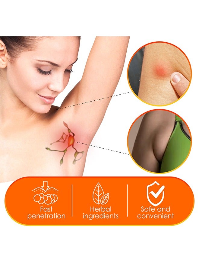 SOUTH MOON Lymphatic Detox Ointment Herbal Ingredients Fast Penetration Promote Metabolism Body Detoxify 20g - Image 4