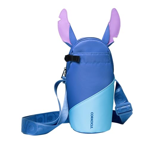 Corkcicle Crossbody Water Bottle Sling Bag - Adjustable Strap - Padded Interior Pocket - Fits 16 oz to 40 oz Tumblers - Summer Drinkware Gift - Stitch - Image 1