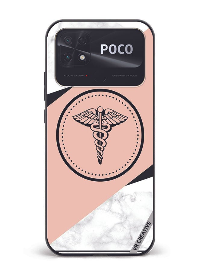 VR CREATIVE Protective Case Cover For Xiaomi Poco C40 Doctor2 Design Multicolour - Image 1