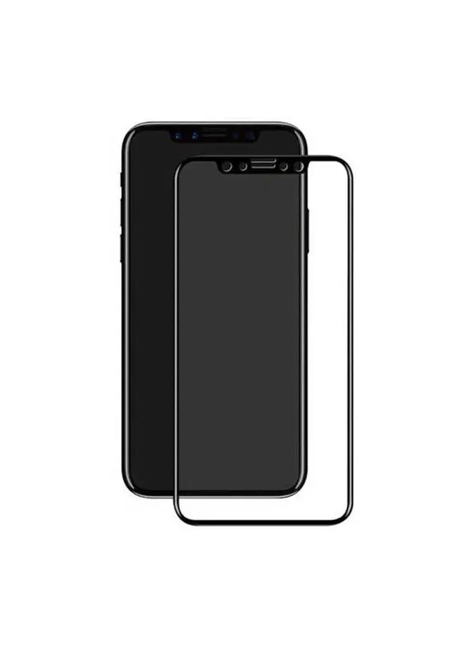 devia Van Entire View Anti-Glare Tempered Glass for iPhone X / Xs - Black (10pcs/bx) - Image 1