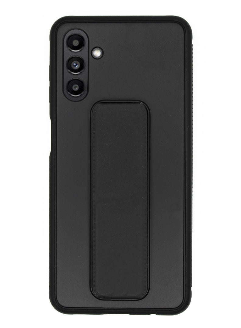 Theodor Fully Covered With Finger Grip Stand Holder Anti Slip Shockproof Protective Case Cover For SAMSUNG GALAXY A13 5G BLACK - Image 1