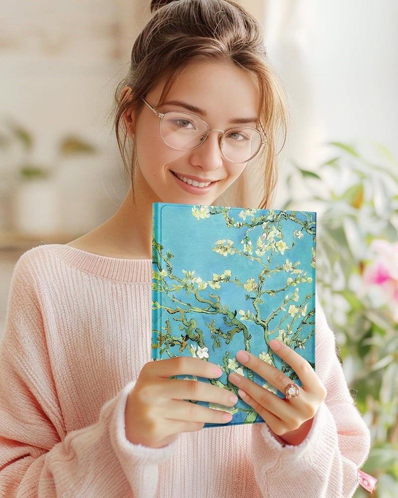 Wazzasoft for iPad 9th/8th/7th/Air 3rd Generation/Pro 10.5 Inch Case Keyboard Pencil Holder Folio Tablet Cover Women Girls Cute Girly Teens Kawaii Flower Art Unique Design for Apple 10.2 & 10.5 Inch - Image 3