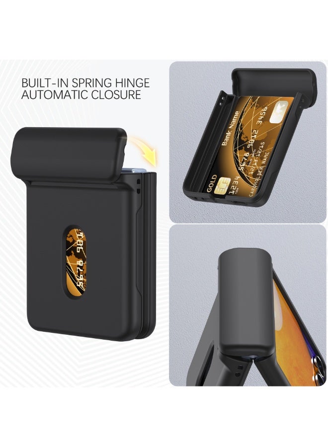 general for Samsung Galaxy Z flip 6/ Z FLIP 7 FE Shockproof Wallet Card Holder HARD Case Cover - Image 4