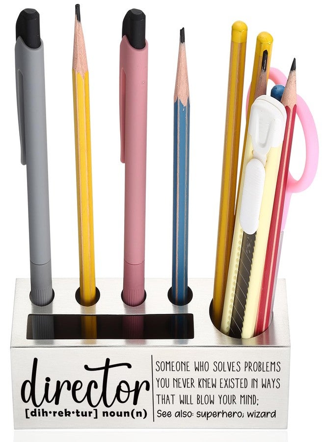 YODOCAMP Director Gifts, Thank You Gifts for Directors Pen and Pencil Holder for Desk, Appreciation Gift for Leaders, Inspirational Desk Organizer for Office Recognition TZC86 - Image 1