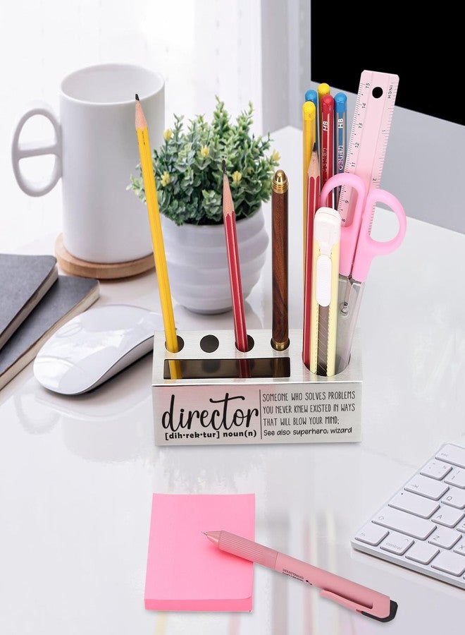 YODOCAMP Director Gifts, Thank You Gifts for Directors Pen and Pencil Holder for Desk, Appreciation Gift for Leaders, Inspirational Desk Organizer for Office Recognition TZC86 - Image 2