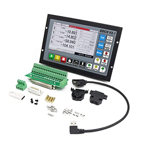 CNCTOPBAOS 4 Axis CNC Motion Controller System,DDCSV3.1 Offline Stand Alone PLC,Servo Stepper Motor Driver Controller for CNC Router Lathe Milling Engraving Machine - Image 1