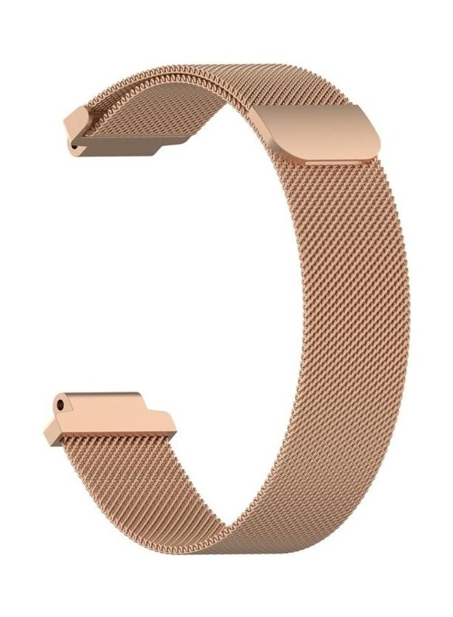 NIBEMINENT Stainless Steel Waist Strap Watch Band Gold - Image 2