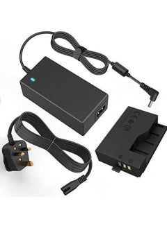 ACK-E10 AC Power Adapter & LP-E10 DR-E10 Dummy Battery Coupler Kit - Continuous Power Supply for Canon EOS Rebel T3 T5 T6 T7 T100 1100D 1200D 1300D 2000D 4000D - Ideal for Studio & Long Shooting Sessions