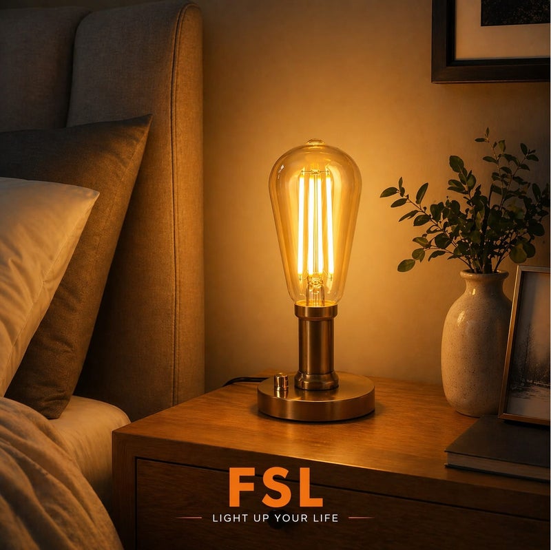 FSL LED Filament Bulb 6.5W (60W Equivalent) – Warm Light 2200K – E27 Base – Energy Saving up to 80% – 15000 Hours - Image 5