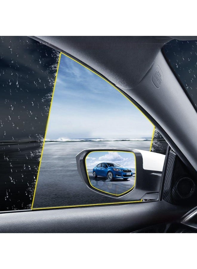 2-Piece Car Side Window Wiper Blade Replacement Tape, Adjustable Blades without Bone, Frameless Rubber Windscreen Wiper Tape for most cars, buses and trucks (Black, 14) - Image 2